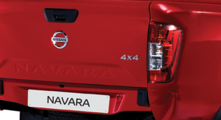 Navara XE Model Tail Gate